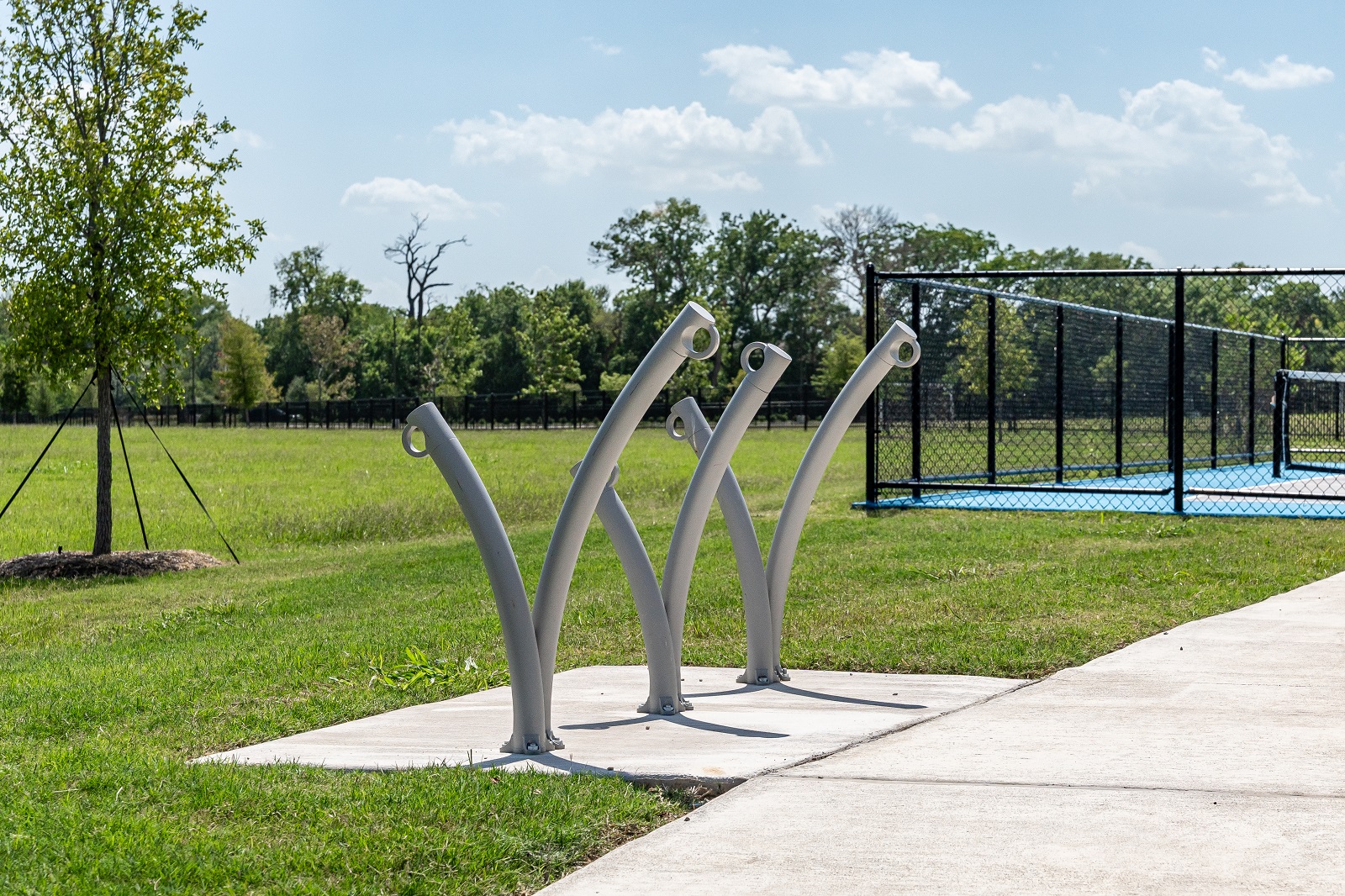 Forest Ridge park bike racks